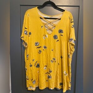 Maurice’s yellow top size 3x